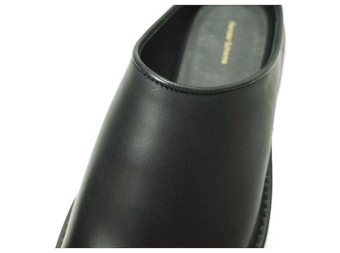 Autre Marque Commando Mule aus Rindsleder Hender Scheme Schwarz - Ansicht 7