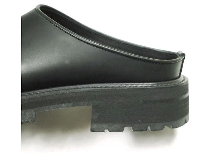 Autre Marque Commando Mule aus Rindsleder Hender Scheme Schwarz - Ansicht 9