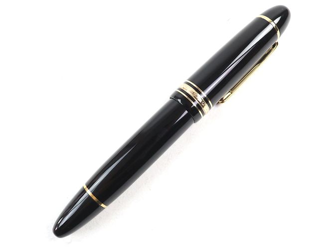 Pluma Montblanc Meisterstück Au750 Negro - vista 4