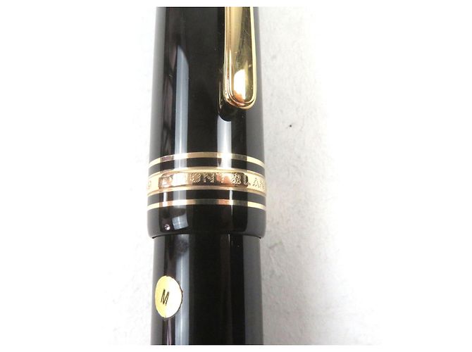 Pluma Montblanc Meisterstück Au750 Negro - vista 7