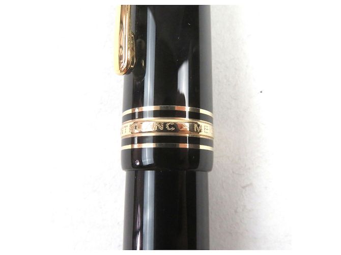Pluma Montblanc Meisterstück Au750 Negro - vista 8