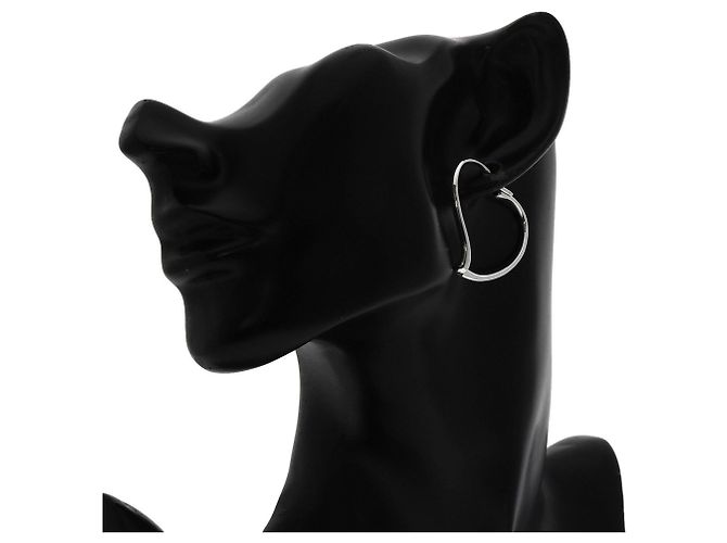 Orecchini a cerchio Open Heart di Tiffany & Co. - vista 5