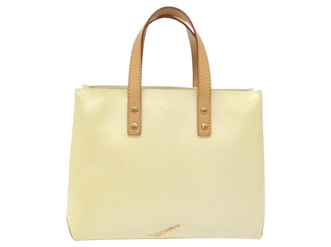 Borsa Reade Monogram Vernis PM di Louis Vuitton Beige - vista 2