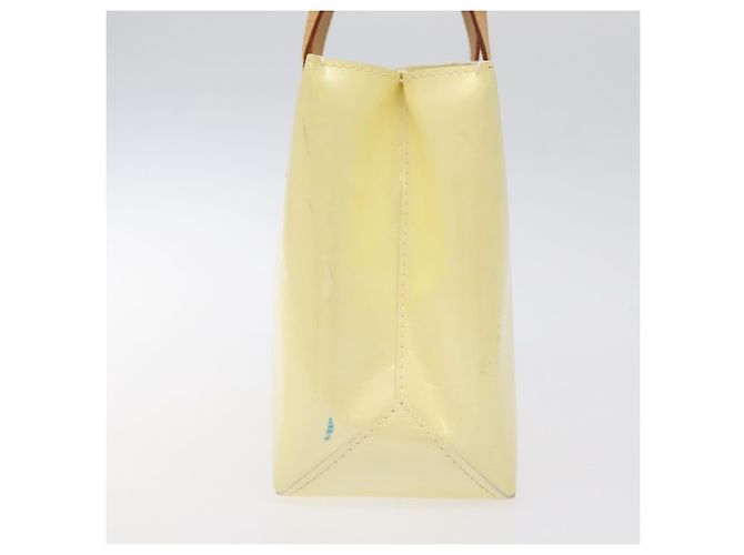 Borsa Reade Monogram Vernis PM di Louis Vuitton Beige - vista 3