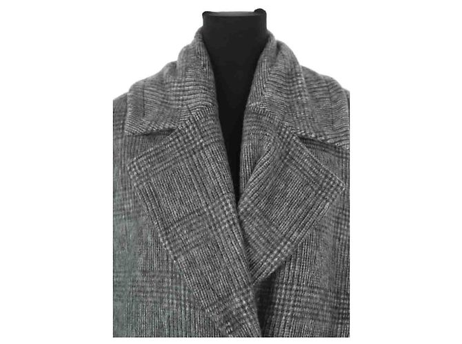 Iro Grey wool coat - view 2