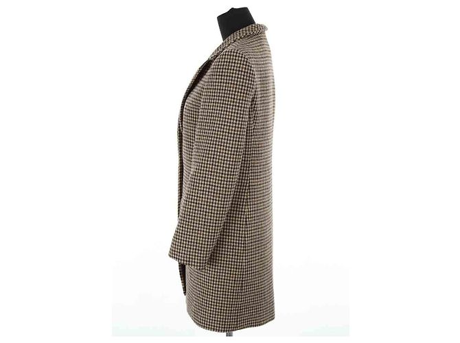 Maje Braune Wolljacke - Ansicht 3