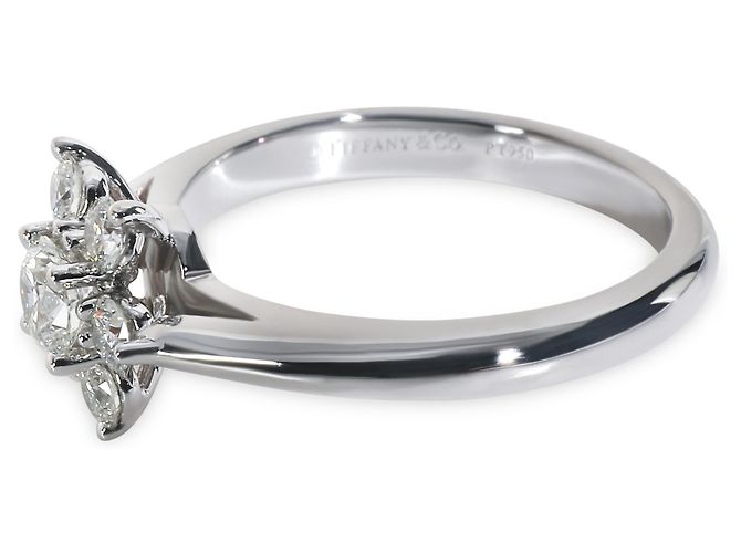 Platin-Diamant-Blumenring Tiffany & Co. - Ansicht 2