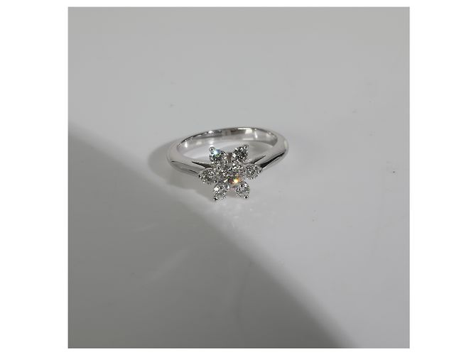 Platin-Diamant-Blumenring Tiffany & Co. - Ansicht 8