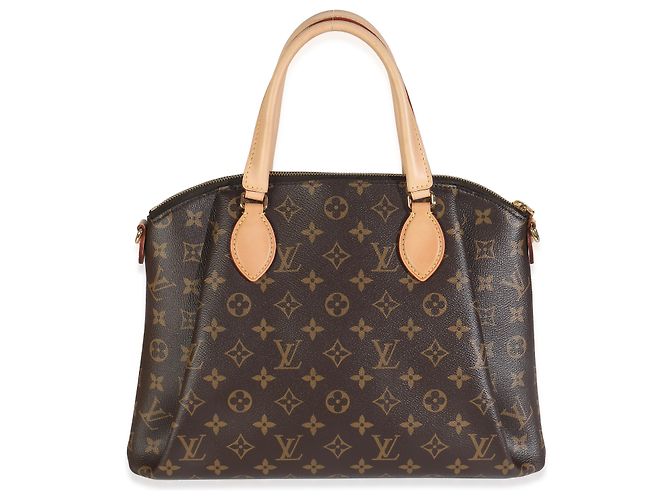 Borsa Rivoli MM NM in tela Monogram Louis Vuitton Marrone - vista 2