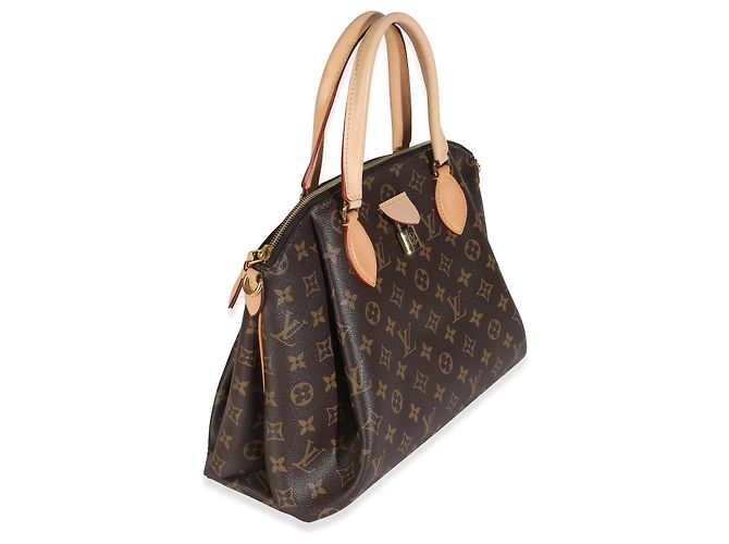 Borsa Rivoli MM NM in tela Monogram Louis Vuitton Marrone - vista 4
