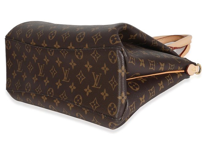 Borsa Rivoli MM NM in tela Monogram Louis Vuitton Marrone - vista 5