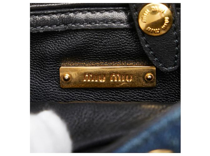 Borsa a tracolla Miu Miu decorata con gioielli Multicolore - vista 11