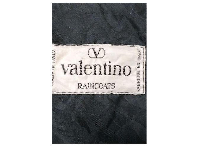 Valentino Trench coat de algodón negro - vista 7