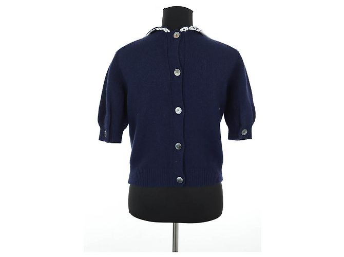 Paul & Joe Jersey de lana azul marino - vista 3