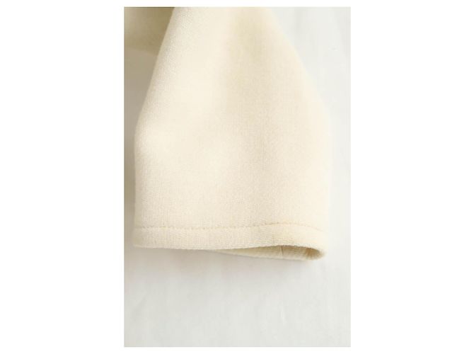 Paule Ka Ecru wool coat Cream - vista 5