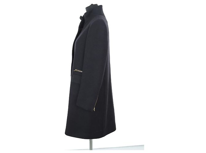 Gerard Darel Abrigo de lana negro - vista 3
