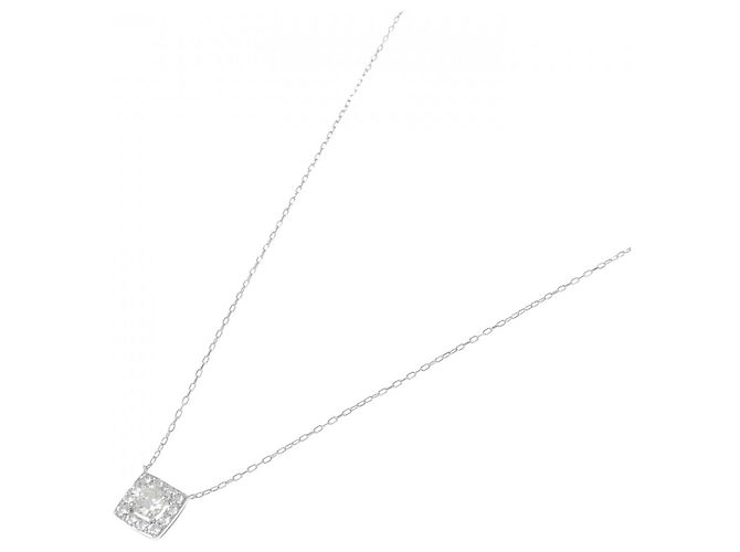 Autre Marque Collana in platino e diamanti Argento - vista 2