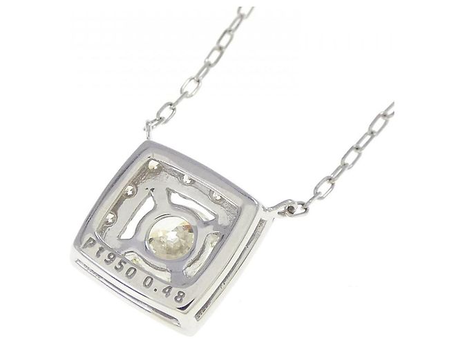 Autre Marque Collana in platino e diamanti Argento - vista 4