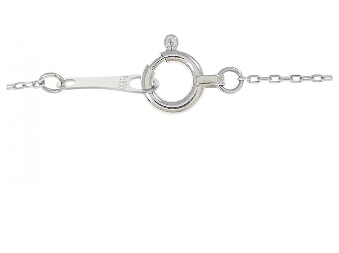 Autre Marque Collana in platino e diamanti Argento - vista 5