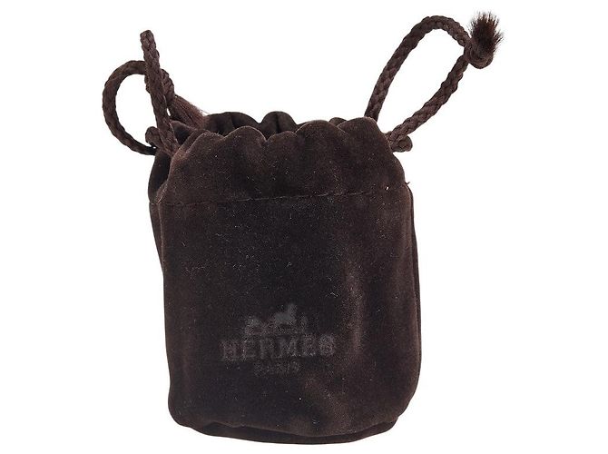 Hermès Schalring-Set mit Hufeisen-Logo-Motiv Golden - Ansicht 5