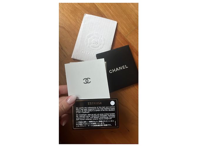 Borsa Tote Cotton Club Chanel in pelle crema - vista 6
