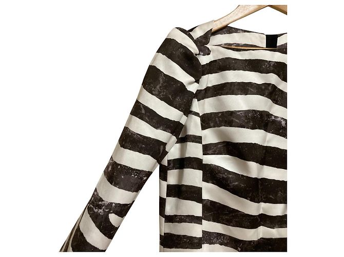 Zebra Kleid von Marc Jacobs Schwarz Weiß - Ansicht 5