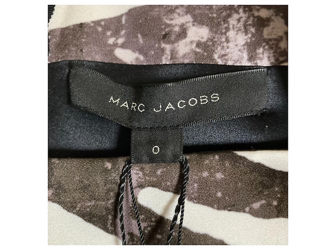 Zebra Kleid von Marc Jacobs Schwarz Weiß - Ansicht 7