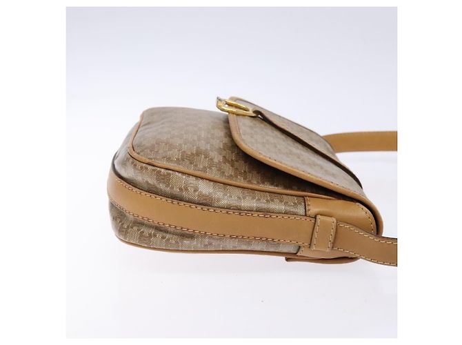 Céline Borsa a Spalla Celine Macadam in Pelle PVC Beige - vista 3