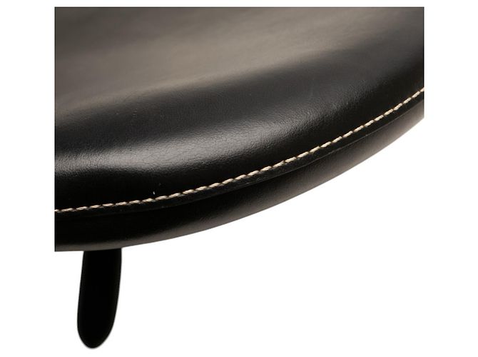Borsa a spalla in pelle nera con logo TB di Burberry Nero - vista 4
