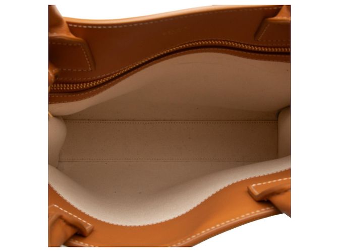 Céline Borsa a mano verticale Cabas piccola di Celine Marrone - vista 5