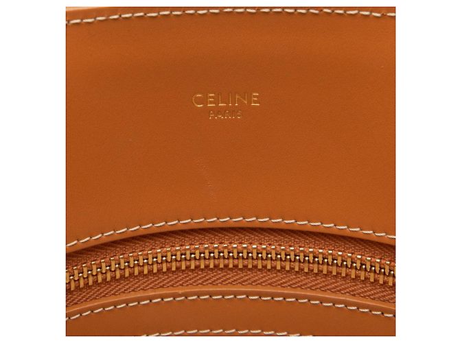 Céline Borsa a mano verticale Cabas piccola di Celine Marrone - vista 7