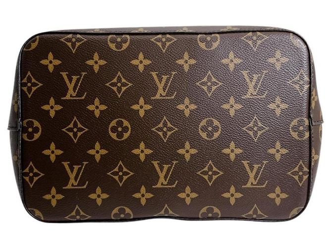 Borsa a Spalla Coquelicot Louis Vuitton Marrone Rosso Monogramma - vista 4