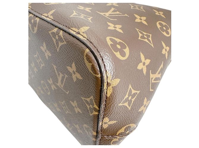 Borsa a Spalla Coquelicot Louis Vuitton Marrone Rosso Monogramma - vista 5