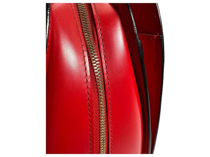 Borsa a mano in pelle Epi Pont Neuf Louis Vuitton Rosso - vista 19