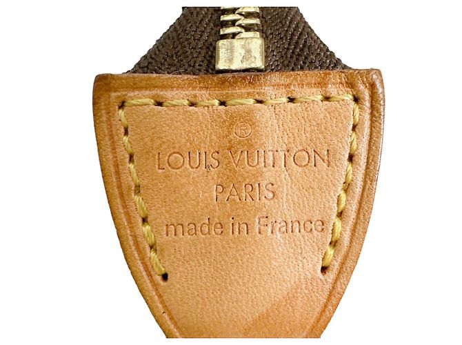 Borsa Mini Pochette Accessoires Monogram Louis Vuitton Marrone Monogramma - vista 12