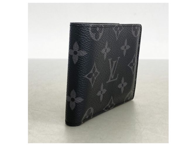 Louis Vuitton Monogram Eclipse Slender Wallet Black - view 2