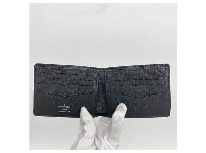 Louis Vuitton Monogram Eclipse Slender Wallet Black - view 3