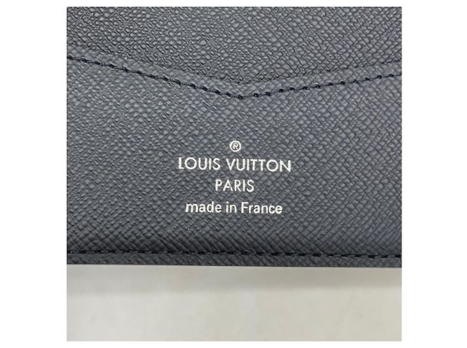 Louis Vuitton Monogram Eclipse Slender Wallet Black - view 4