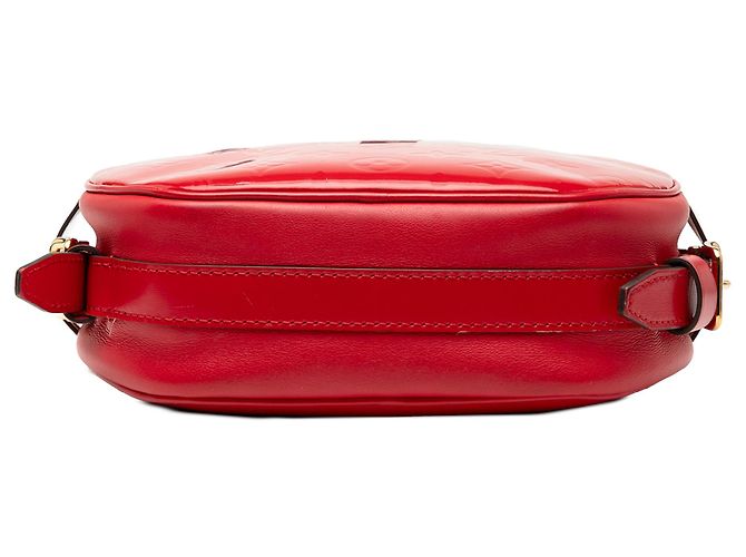 Louis Vuitton Boîte Chapeau Souple PM in Vernice Monogramma Rossa Rosso - vista 3