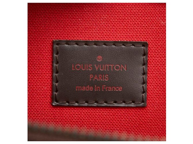 Borsa Louis Vuitton Damier Verona PM Marrone - vista 11