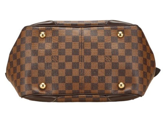 Borsa Louis Vuitton Damier Verona PM Marrone - vista 3