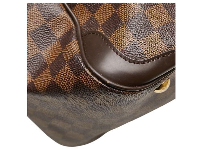 Borsa Louis Vuitton Damier Verona PM Marrone - vista 4