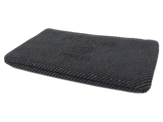 Pochette della linea Deauville di Chanel Nero - vista 3