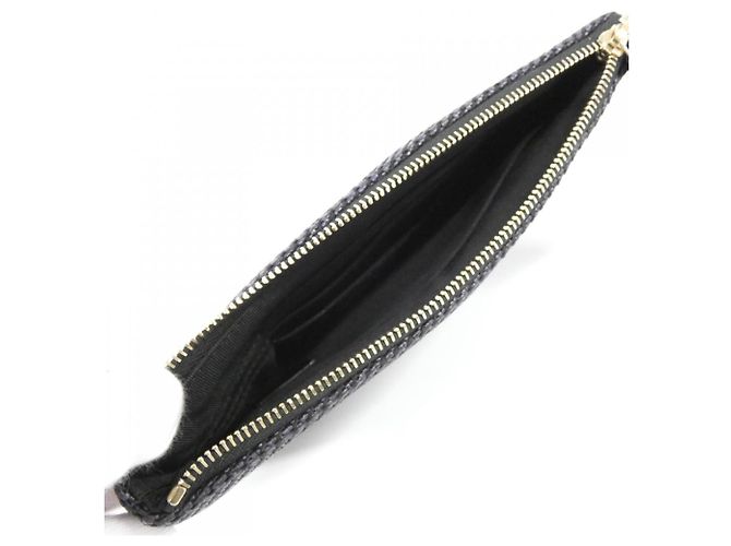 Pochette della linea Deauville di Chanel Nero - vista 5
