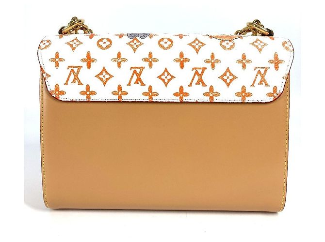 Louis Vuitton Monogram Cat Sack Twist MM Chain Bag White - view 2