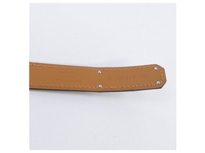 Hermès Hermes Kelly 18mm Gürtel Braun - Ansicht 3