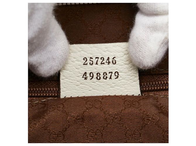Gucci GG Supreme Boot Print Umhängetasche Mehrfarben Beige - Ansicht 10