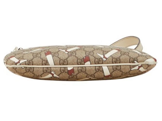 Gucci GG Supreme Boot Print Umhängetasche Mehrfarben Beige - Ansicht 3