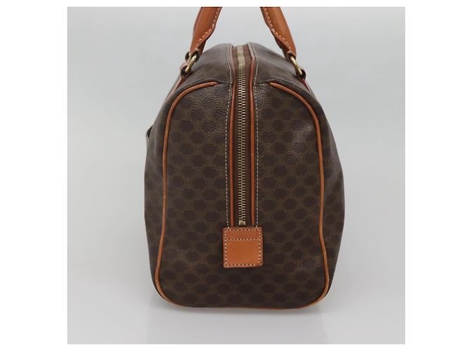 Céline Borsa Celine Macadam Macadam in pelle Marrone - vista 4