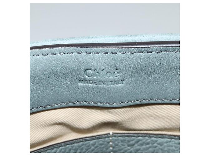 Chloé Borsa Faye Day in pelle media di Chloe Verde - vista 6